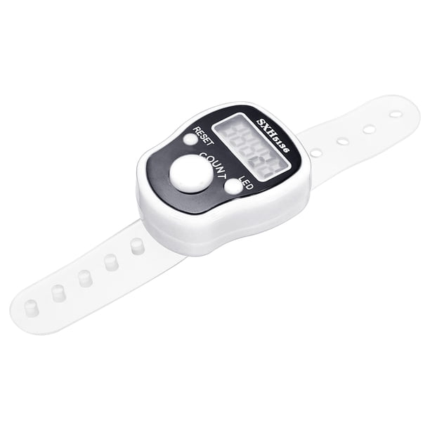 SENRISE Contador Digital De 5 Dígitos | Mini Contador Manual Para Deportes, Control De Aforo O Clases