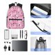 thumbnail image 4 of Disketp Cartoon Poodle Dog Mochila Ligera Clásica con Múltiples Bolsillos, Mochila Casual para Hombre y Mujer, Ideal para Escuela, Trabajo y Viajes, 4 of 6