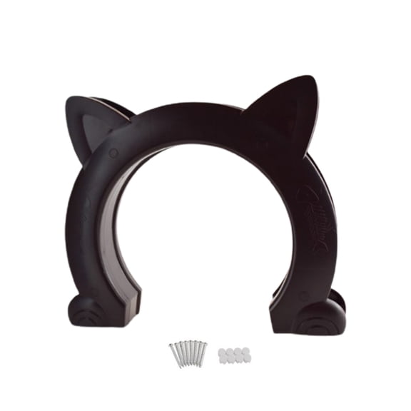 Pet Door New Safe Lockable Screen Outdoor Dogs Cats Window Gate Wall Enter Freely Fashion Pretty Garden Easy Install