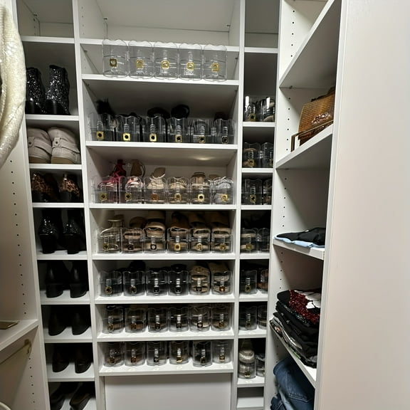 10pcs Shoe Organizer Rack - Adjustable Double-Layer Shoe Stacker with Clear Shoe Holders, Space-Saving Shoe Storage for Closet, Home, Office