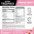 thumbnail image 4 of Syntrax Nutrition Trophix, Strawberry Smoothie 2 lbs. Ultra Sustained-Release Protein Powder Blend, offers a Rich & Creamy Flavor, 4 of 6
