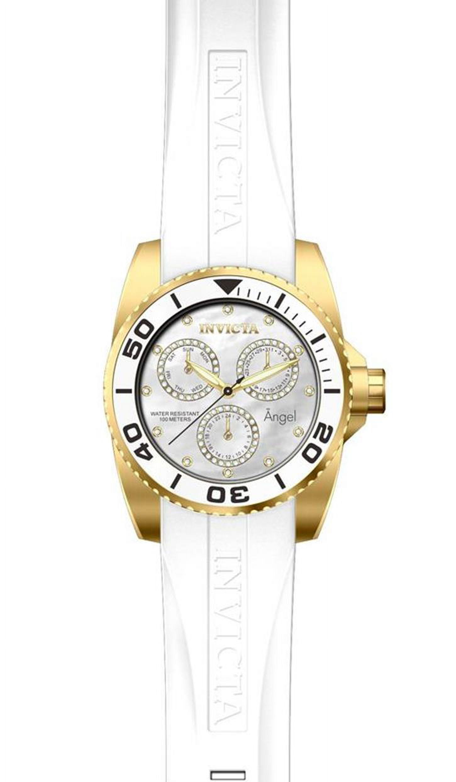 Invicta Women's Angel Watch Japan Movement Flame Fusion Crystal