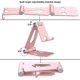 thumbnail image 3 of Soporte para teléfono de oro rosa, soporte pequeño compatible solo con teléfonos móviles, soporte para teléfono de escritorio, soporte de aluminio para teléfono inteligente, 3 of 5