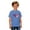 Blue, variant on Boys’ 250th Anniversary Shirt, Independence Day State Map Print 4th of July Kids Tee