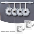 thumbnail image 3 of 16 Pcs Supports de Tringle à Rideau Sans Perçage Crochets de Support de Tringle à Rideau Crochets de Tringle à Rideau Sans Clou Crochets de Tringle à Rideau pour la Maison, 3 of 7