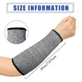 thumbnail image 6 of 4 Pairs Cut Sleeve Arm Protection Sleeves Level 5 Protection Safety Protective Sleeves y4403, 6 of 6