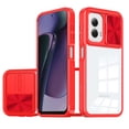 thumbnail image 5 of For Apple iPhone 16 Plus (6.7") Slide Camera Cover Lens protector Anti-Scratch Shockproof Clear Back and Color Frame Bumper Phone Case Cover by Xpression - Green, 5 of 6