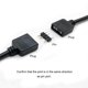 thumbnail image 5 of Cable divisor ARGB de 2 piezas, cable de extensión divisor RGB direccionable de 1 a 4 hembra a hembra de 5 V y 3 pines, color negro, 5 of 5
