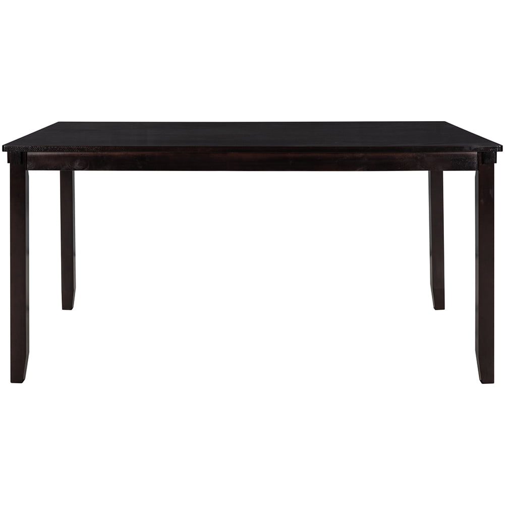 Private Jungle 6-Piece Kitchen Dining Table Set Wooden Rectangular Dining Table,4 Dining Chair and Bench Family Furniture(Espresso) Private Jungle 6-Piece Kitchen Dining Table Set Wooden Rectangular Dining Table,4 Dining Chair and Bench Family Furniture(Espresso)