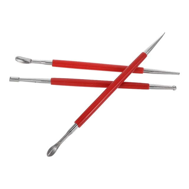 ELAYARD 3Ud Bolígrafo Para Relieve Y Modelado En Cuero Color Oscuro Profesional
