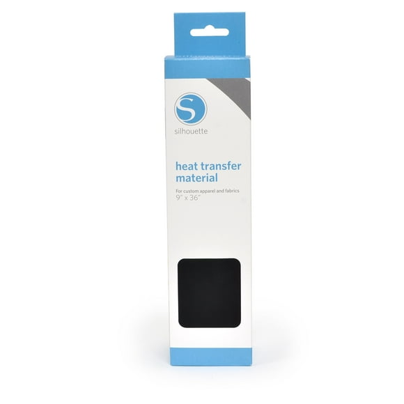9"x36" Smooth Heat Transfer - Black