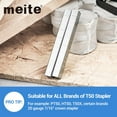 thumbnail image 5 of MEITE T-50 Staples 9/16 Inch Length Heavy Duty Galvanized 20 Gauge 3/8 Inch Crown Ideal for Upholstery, Construction, Furniture, 5 of 8