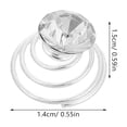 thumbnail image 2 of unbranded 60Ud De Plateado Con Espiral De Cristal Y Para Bodas Y Eventos, 2 of 6