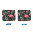 thumbnail image 7 of FORMRS 15"-15.6" Laptop Sleeve Protective Case Soft Carrying Quilted Computer Bag Cover, Red Flamingo Pattern, 7 of 7
