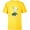 Yellow, variant on Disney Donald Duck Blogger Team Advice Don’t Overthink It - Short Sleeve T-Shirt for Kids - Customized-White