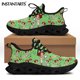 thumbnail image 1 of Zapatillas planas con cordones y diseño de bocetos premium de enfermera y doctora, de malla, antideslizantes, para mujer, 1 of 6