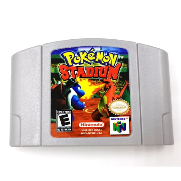 N64 Game US Version of Pokomon Stadium