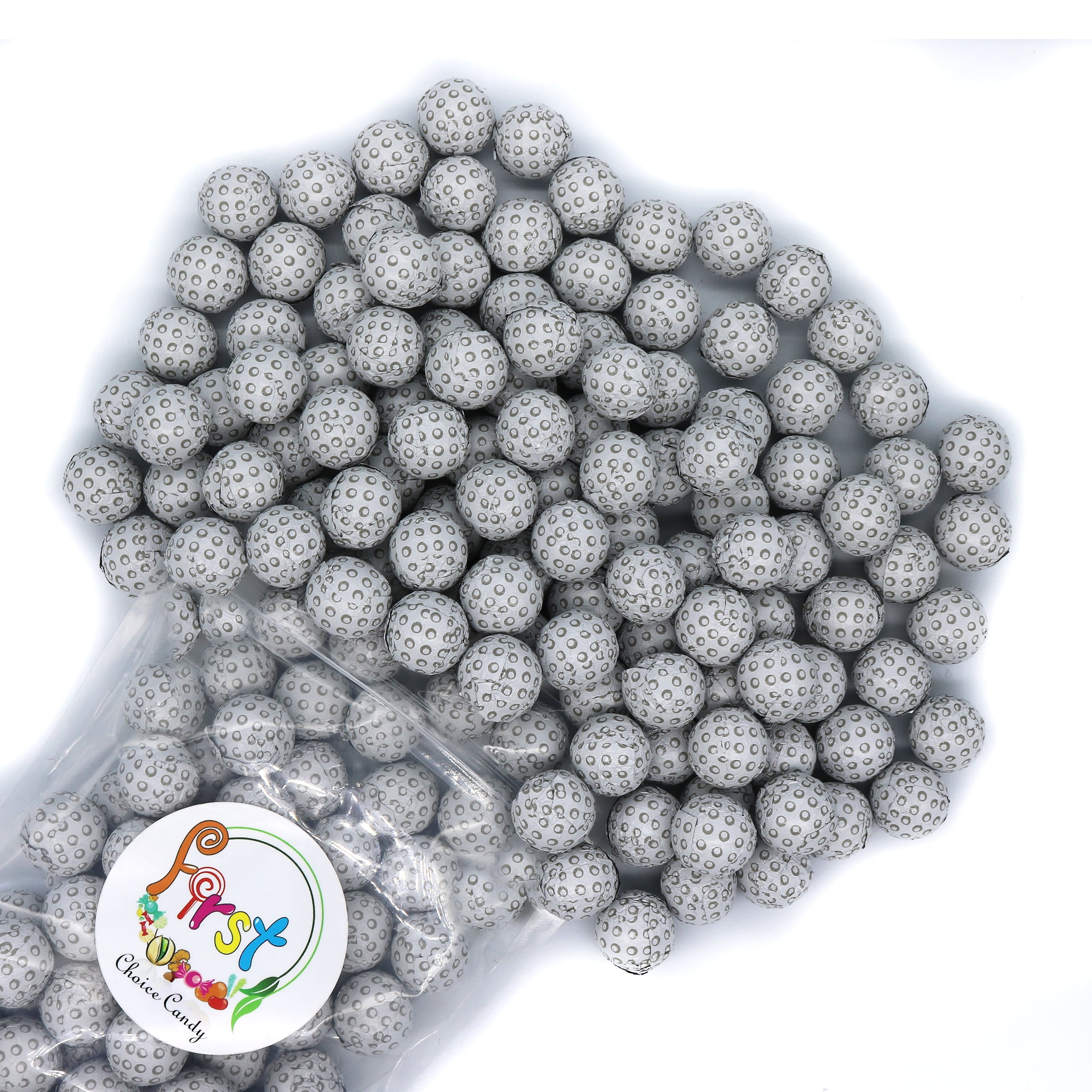 Milk Chocolate Golf Ball, 1 Pound Individually Wrapped Golf Themed