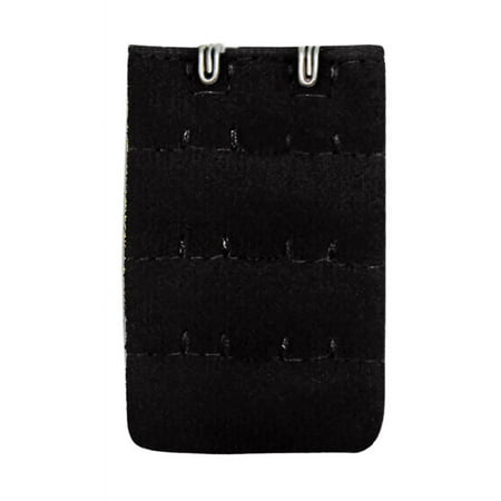 

YDKZYMD Women Soft Comfortable Bra 2x3 Hooks Extender Strap Extension Black