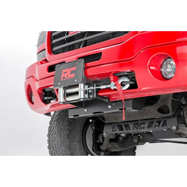 Rough Country Hidden Bumper Winch Mounting Kit (fits) 19992006 Chevy Silverado GMC Sierra 1500