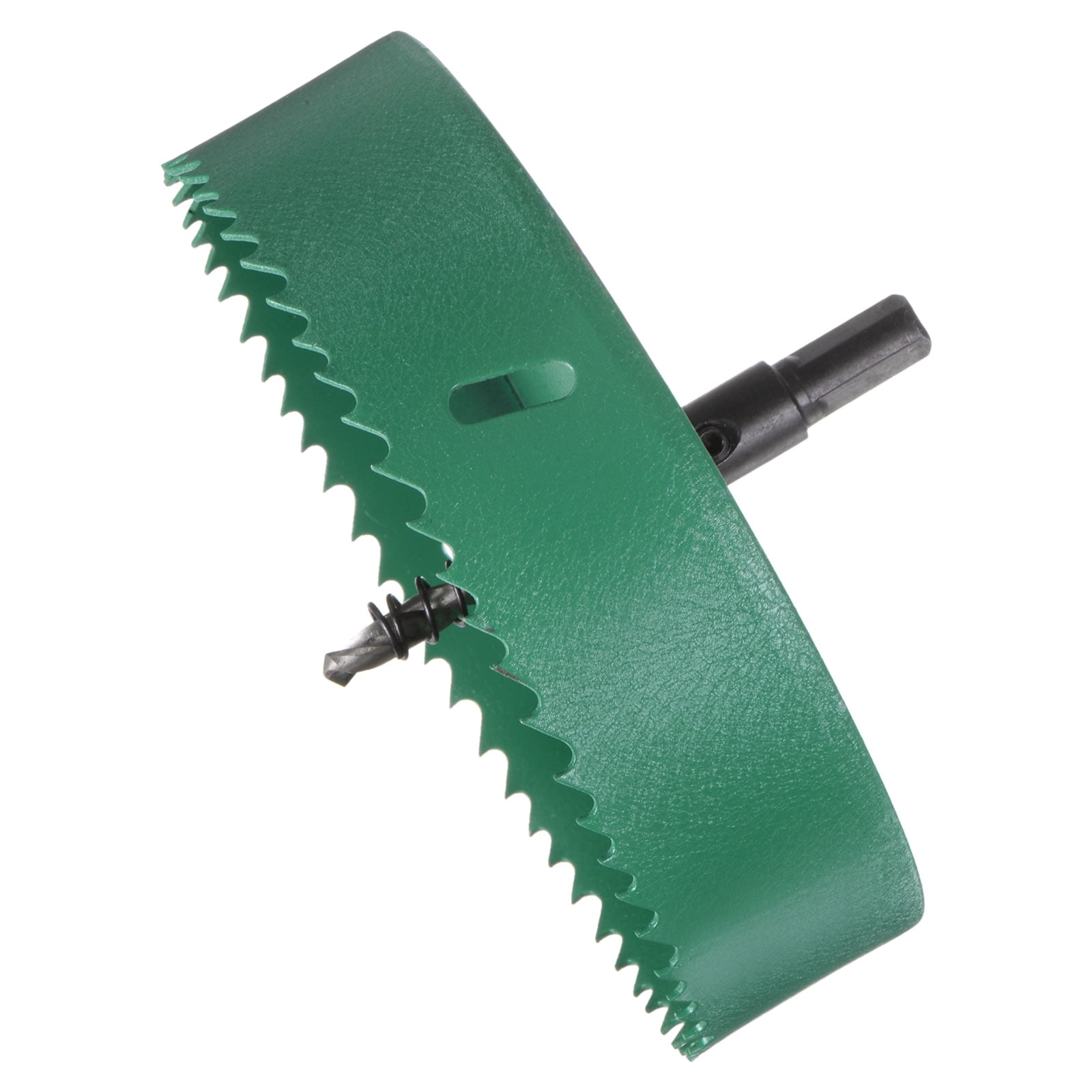 5-1/2 Inch Bi-Metal Hole Saw – 1-1/4" Cutting Depth, M42 HSS For Wood/Metal/Plastic, Blue Finish