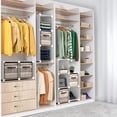thumbnail image 5 of Sorbus 16-Cube Storage Organizer, Waterproof Cubby Shelf for Closet & Bedroom, White, 5 of 8