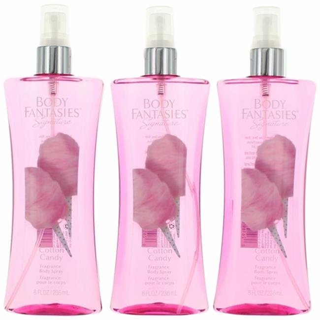 8 oz Cotton Candy Fragrance Body Spray for Women, Pack of 3 Walmart