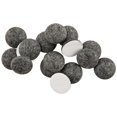 thumbnail image 1 of Softtouch 4755295N Almohadillas de fieltro para muebles de uso extendido para superficies duras e irregulares, 1 pulgada, gris (paquete de 16), 16 piezas, 1 of 5