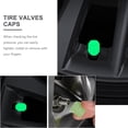 thumbnail image 4 of 20 tapones luminosos para válvulas de neumáticos de coche y moto., 4 of 7