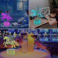 thumbnail image 5 of Unicorn Gifts For Grils,3d Illusion Night Light Bedside Lamp, 5 of 5
