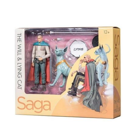 - Mcfarlane Saga Skybound Exclusive Will And Lying Cat Figure Set