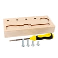 thumbnail image 2 of Toddler Screwdriver Toy Screw Bolts Sets Sensory, 2 of 7