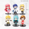 thumbnail image 1 of Figura de Hatsune Miku de Anime de más de 40 estilos, cantante Virtual Miku, muñeca postural de pie y sentado, figura de acción de PVC, juguete de modelos coleccionables, 1 of 4