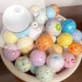 thumbnail image 2 of Milky Blank Skins Empty Stress Ball DIY Kit, Blank Pressure Ball Skin DIY Kit, Vacuum Squishy DIY Stress Ball Making Kit with Stress Ball Skin, Lid, Glue, 2 of 7