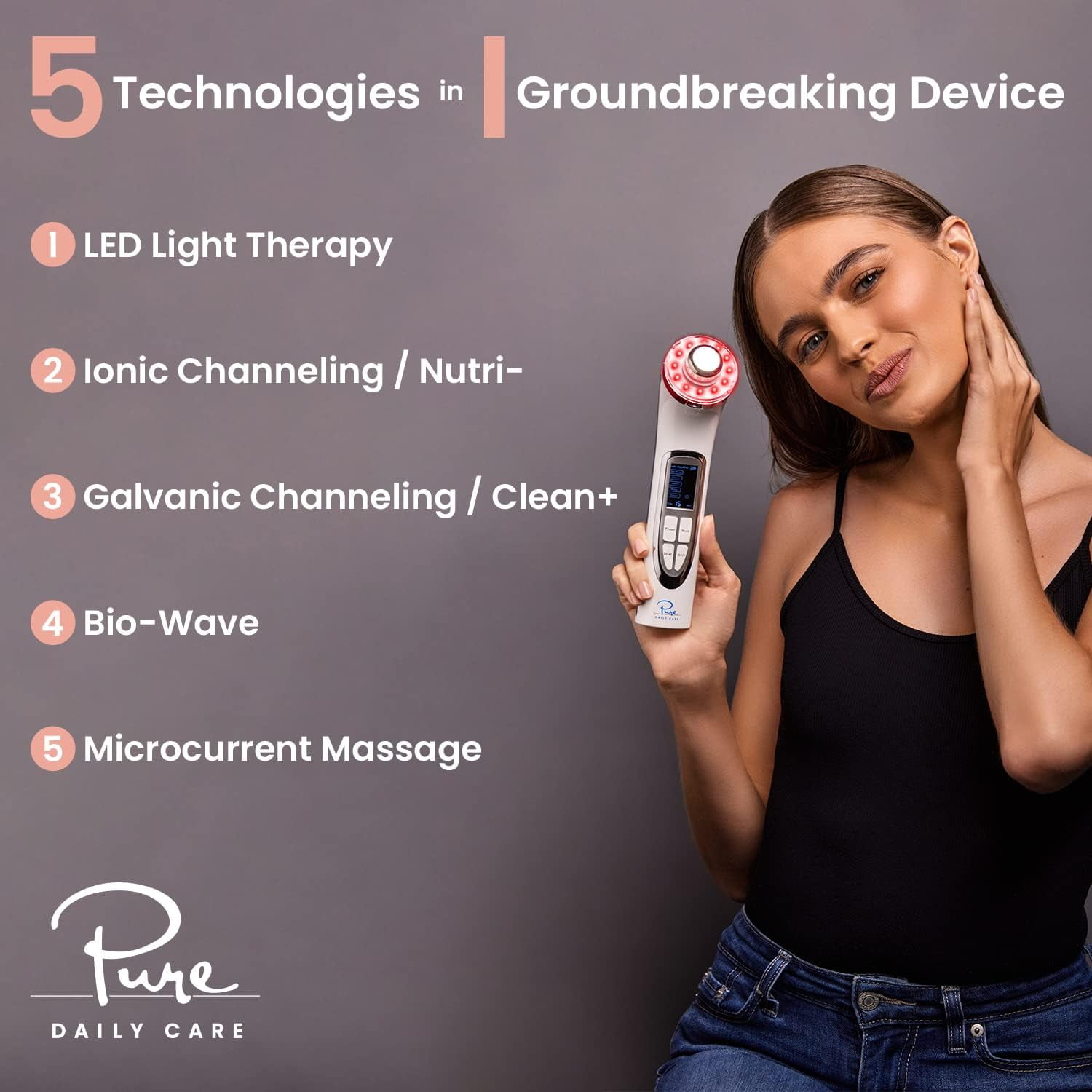 トリートメント Ultrasonic Hair Care Wand 超音波トリートメントアイロンUltrasonic Hair Care Wand