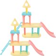 thumbnail image 1 of OULII 2Pack Playground Slide Decorative Plastic Scene Accessories for Children's Day Events, 1 of 8