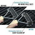 thumbnail image 3 of Air Fryer Grill Brush Stainless Steel Accessory Cleaner for Racks, 3 of 4