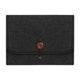 thumbnail image 5 of Joyería Bolsa colgante Bolsa de almacenamiento de anillo para mujeres Pantallas de arete colgantes Organizador de joyas de joya montada en la pared gris oscuro, 5 of 8