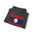thumbnail image 4 of Laos Lao Pride Flag Hoodie, Gifts, Hooded Sweatshirt, 4 of 4