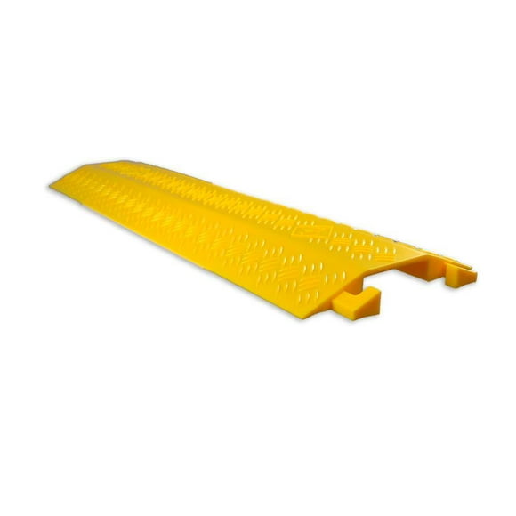 Pyle Pro Cable Wire & Hose Protective Concealment Extra-Wide Track Ramp Cover