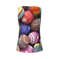 thumbnail image 5 of Fotbe Easter Eggs1 Womens Loose Fit Casual Flowy Slim-Fit Tank Tops Athletic Round Neck Trendy Sleeveless Summer Tops for Gym and Yoga-Medium, 5 of 9