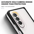 thumbnail image 5 of SaniMore for Samsung Galaxy Z Fold 4 Crystal Clear [Not Yellowing Technology] Case, Hard PC & TPU Bumpers Case with Wireless Charging Shockproof Protective Case for Samsung Z Fold 4, ,Black, 5 of 7