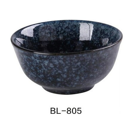 

Yanco BL-805 10 oz Blue Star Rice Bowl Blue - 4.625 x 2.5 in. - Pack of 36