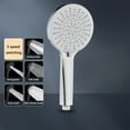 thumbnail image 5 of High Pressure 5-mode Handheld Shower Head, Easy to Install Clean Tub, Tile & Pet, Wall & Overhead Bracket, 5 of 8