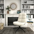 thumbnail image 5 of Homy Casa Recliner Chair, Adult Lounge with Adjustable Height & Sweive, Indoor & Outdoor, Beige, 5 of 12