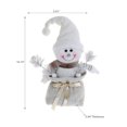 thumbnail image 3 of Maison Concepts Figurine Snowman Plush Sitting In Sack - 5.91 L x 3.94 W x 16.14 H, 3 of 3