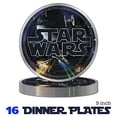 thumbnail image 1 of Decoraciones de cumpleaños de Star Wars | Suministros para fiestas de Star Wars | Platos y servilletas de Star Wars, Banner de cumpleaños de Star Wars, Mantel de Star Wars, Copas de papel Star Wars |, 1 of 2