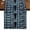 Blue, variant on Boho Bear Elk Burlap Cotton Table Runner 13x36 Inches Short, Ethnic Tribe Striped Southwestern Blue Farmhouse Table Runners, Outdoor Dining Table Decor for Baby Shower/Party/Wedding