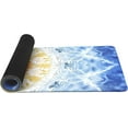 thumbnail image 4 of XXL Large Gaming Laptop Mandala Mouse Pad,Big Desk Pads PC Keyboard Waterproof and Non-Slip 31.06 x 11.8inches 3mm Thick Rubber Table Mat,Sea Blue Mandala,Golden Datura, 4 of 6