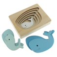 thumbnail image 1 of Kids Baby Wooden Montessori Puzzle 5-Layer Puzzle Learning Educational Toy -, 1 of 8
